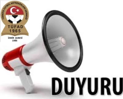 Antrenör Kurs Programlarına Müracaat Edecek Üyelerimizin Dikkatine