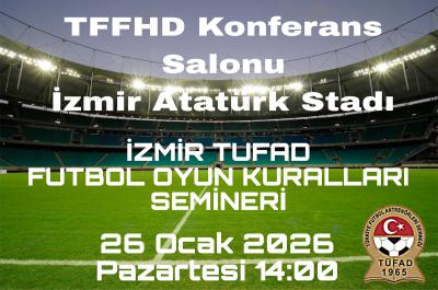 FUTBOL OYUN KURALLARI SEMİNERİ...