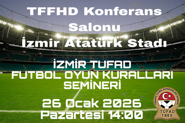 FUTBOL OYUN KURALLARI SEMİNERİ...